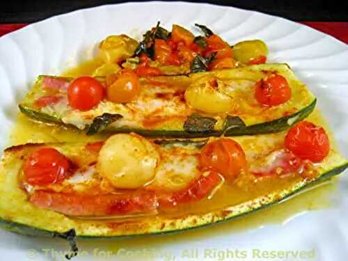 Zucchini Sundae's (Courgette Splits); my week