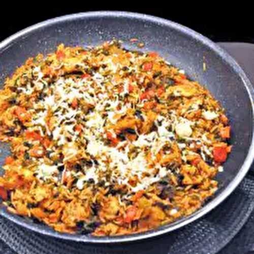 Chicken, Spinach & Rice Skillet