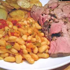 Roast Lamb, Breton-Style