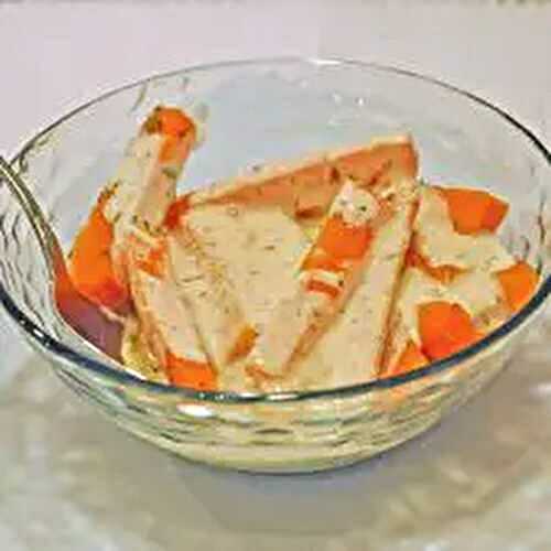 Carrots with Cumin-Yogurt Sauce