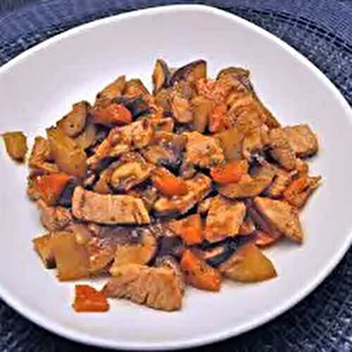 Chunky Turkey Vegetable Hash