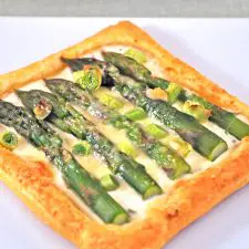 Asparagus & Green Garlic Tart