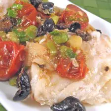 Baked Cod Provençal