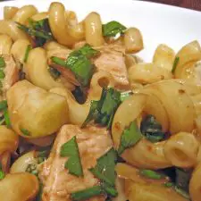 Turkey & Fresh Garlic Pasta