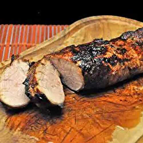 Barbecued Pork Tenderloin