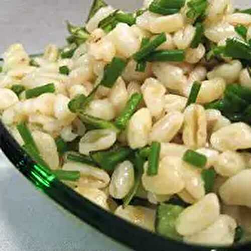 Barley with Chives