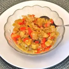 Green Tomato & Red Pepper Relish