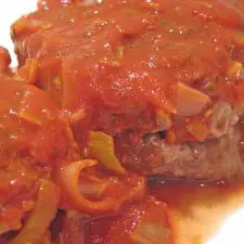 Burgers Stuffed with Goat Cheese