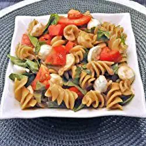 Pasta Salad, Caprese-Style