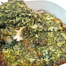 Easy Spinach Gratin