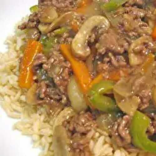 Stir-Fried Beef & Mushrooms