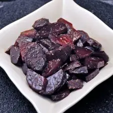 Beets with Maple-Balsamic Glaze