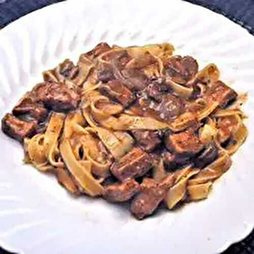 Slow Cooker Pork with Red Wine & Mushrooms