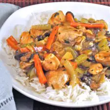 Stir-Fried Chicken & Veggies, Moroccan Style