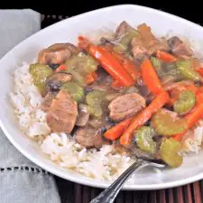 Stir Fried Pork & Celery