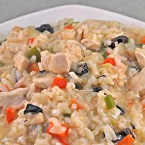 Risotto with Turkey & Peppers