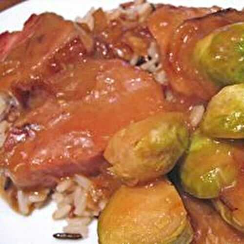 Pork Medallions with Brussels Sprouts