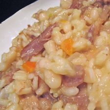 Risotto with Duck Confit & White Beans