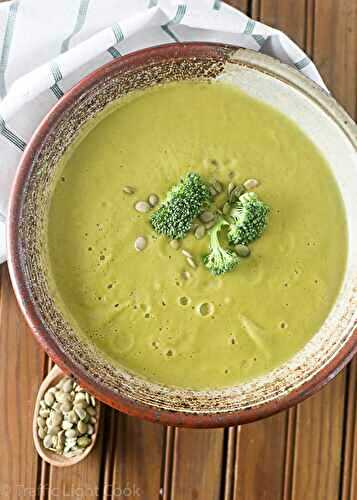 Cream of Broccoli Soup (Vegan)