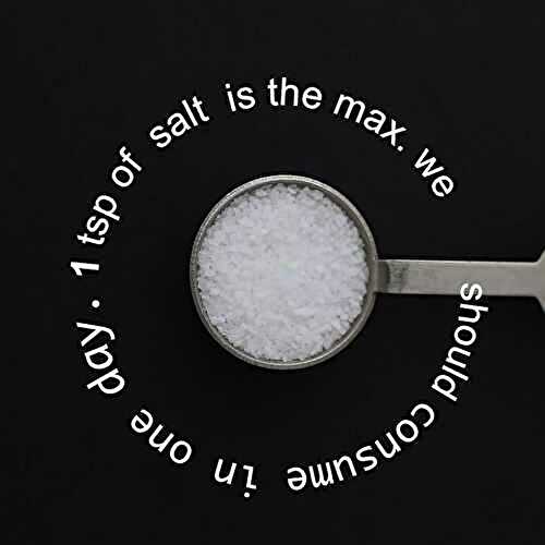 Make Salt a Negotiable Ingredient