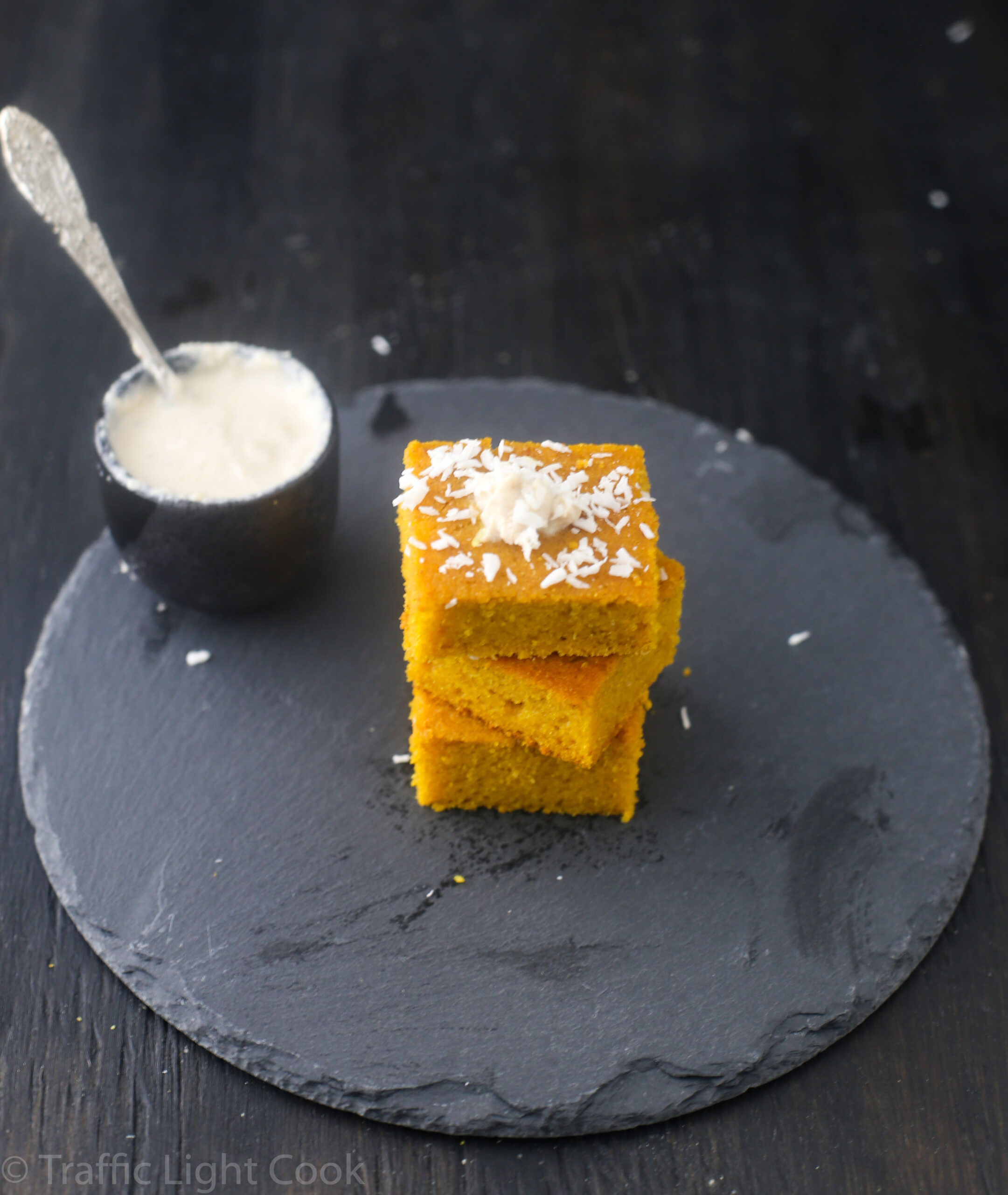 Mango Tea Cake (with Barfi Variation)