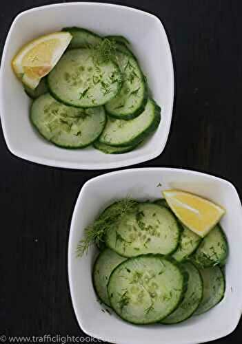 Quick Cucumber-Dill Salad