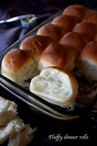 Fluffy dinner rolls