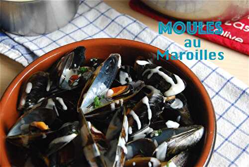 Maroilles cheese sauce mussels