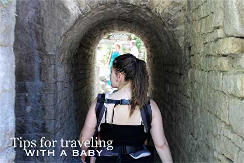 My tips to travel with a baby