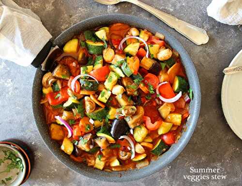 Summer veggies stew