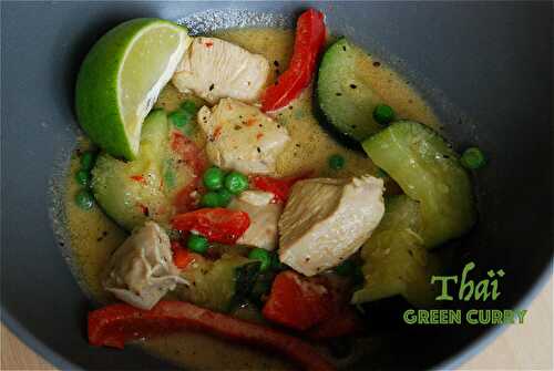Thaï green curry