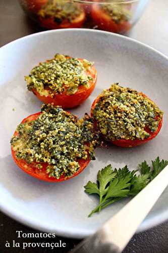 Tomatoes à la provençale