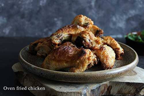 Very crispy baked chicken wings