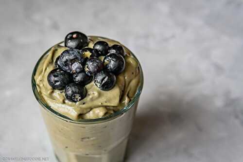 Avocado Blueberry Smoothie Recipe - Sweet & Creamy Banana Smoothie