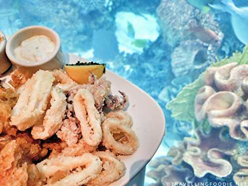 Chart House, Fresh Seafood with Gigantic Aquarium in Las Vegas