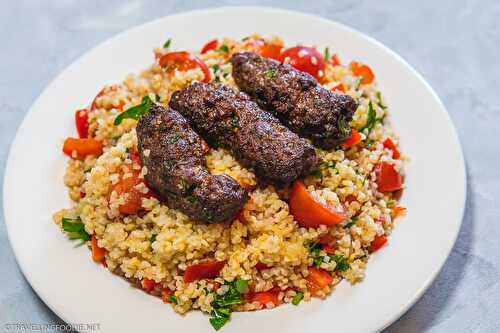 Air Fryer Kofta Kebab – No-Grill Middle Eastern Beef Kofta Recipe