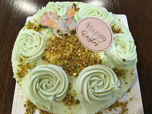 Pistachio Layer Cake