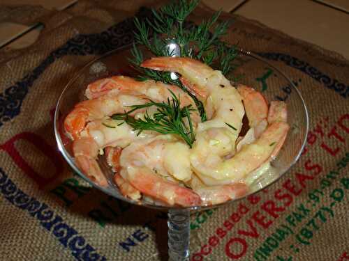 Dijon Dill Shrimp