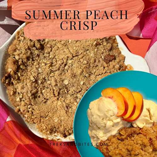 Summer Peach Crisp