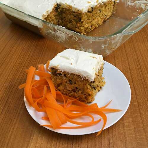 Buttermilk Carrot Cake with Cream Cheese Frosting