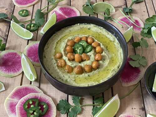 Jalapeno Cilantro Hummus