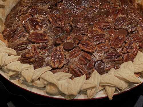 Dark Chocolate Toasted Pecan Pie