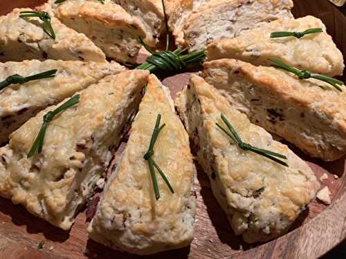Savory Bacon & Gruyere Scones