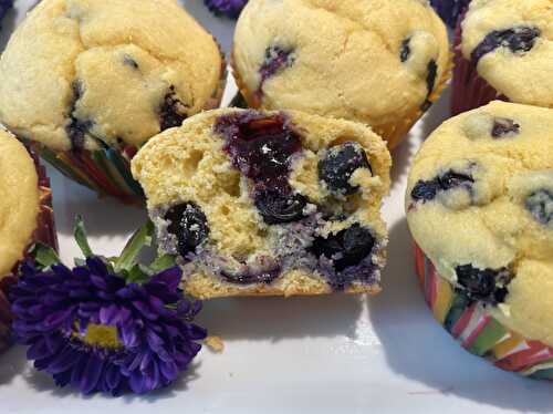 Blueberry Corn Muffins