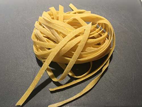 Homemade Egg Noodle Pasta