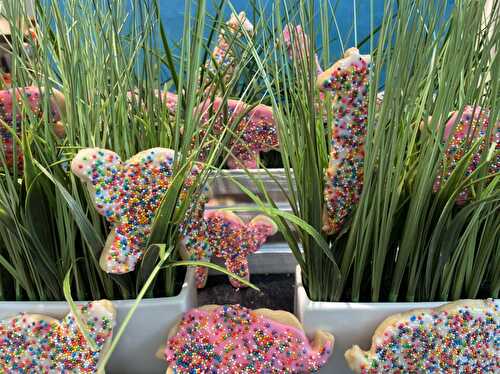 Frosted Shortbread Animal Cookies