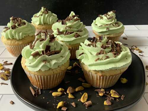 Pistachio Cupcakes