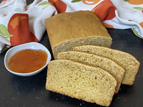 Orange Corn Polenta Bread