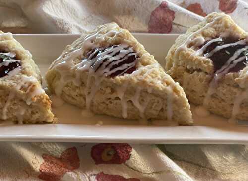 Jam Thumbprint Scones