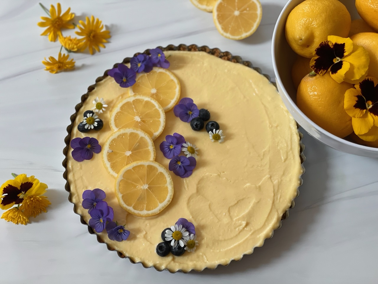 Light Lemon Tart